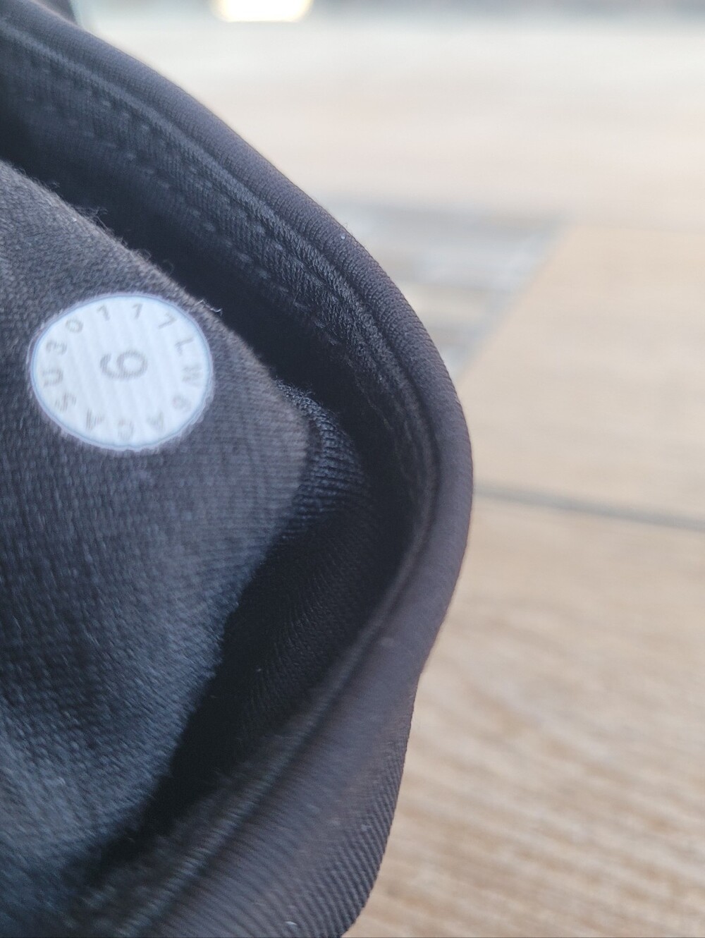 Lululemon Black High-Waist Leggings with Perforated Detail Size 6 - Picture 5 of 5